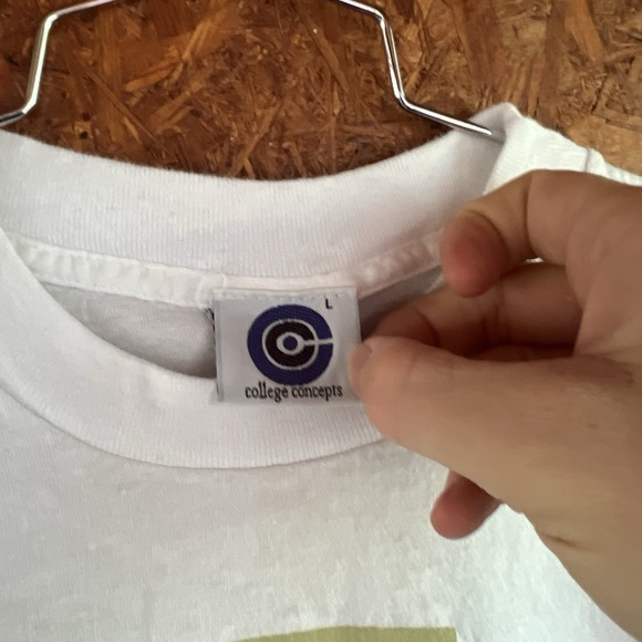 Greenday packers shirt mens medium white vintshe t shirtcollege concepts - Picture 4 of 7